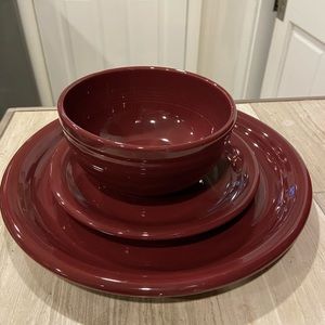 🖤Fiestaware 3 pc bistro set 🥰🥰